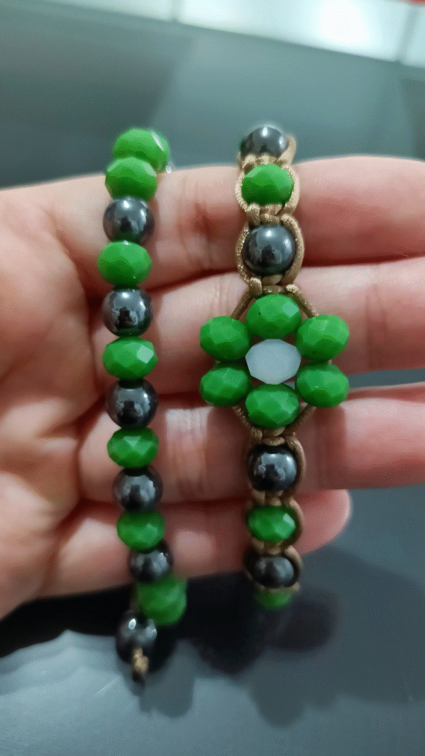 Pulseira com pedra hematita para proteção energética. - Imagem 5