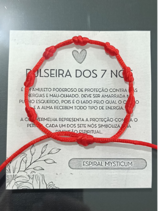 Pulseira 7 nós