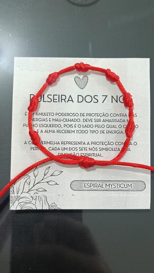 Pulseira 7 Nós ( Kabbalah)