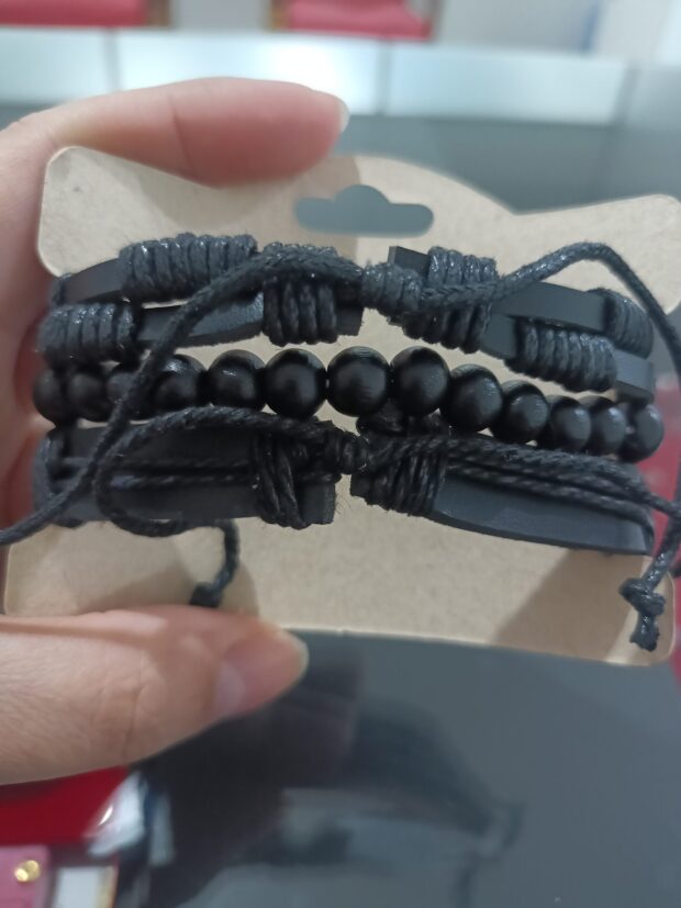 Kit com 4 Pulseiras masculina - Imagem 2